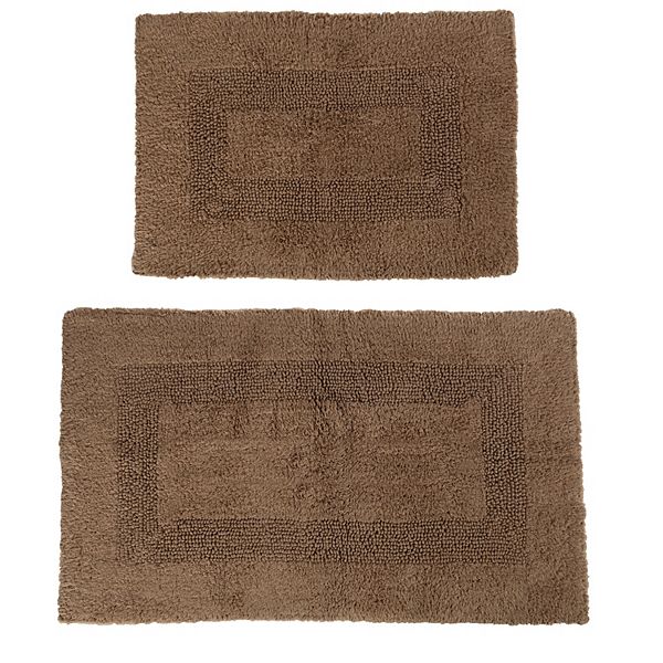 Portsmouth Home 2-piece Reversible Bath Rug Set