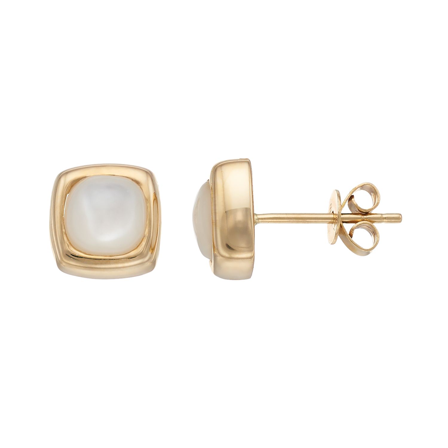 square stud earrings