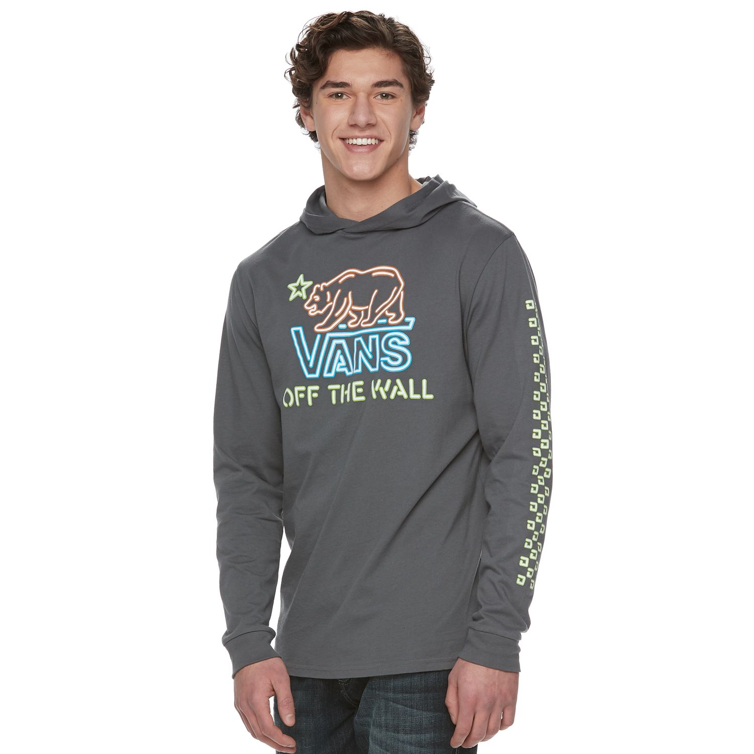 vans hooded tee