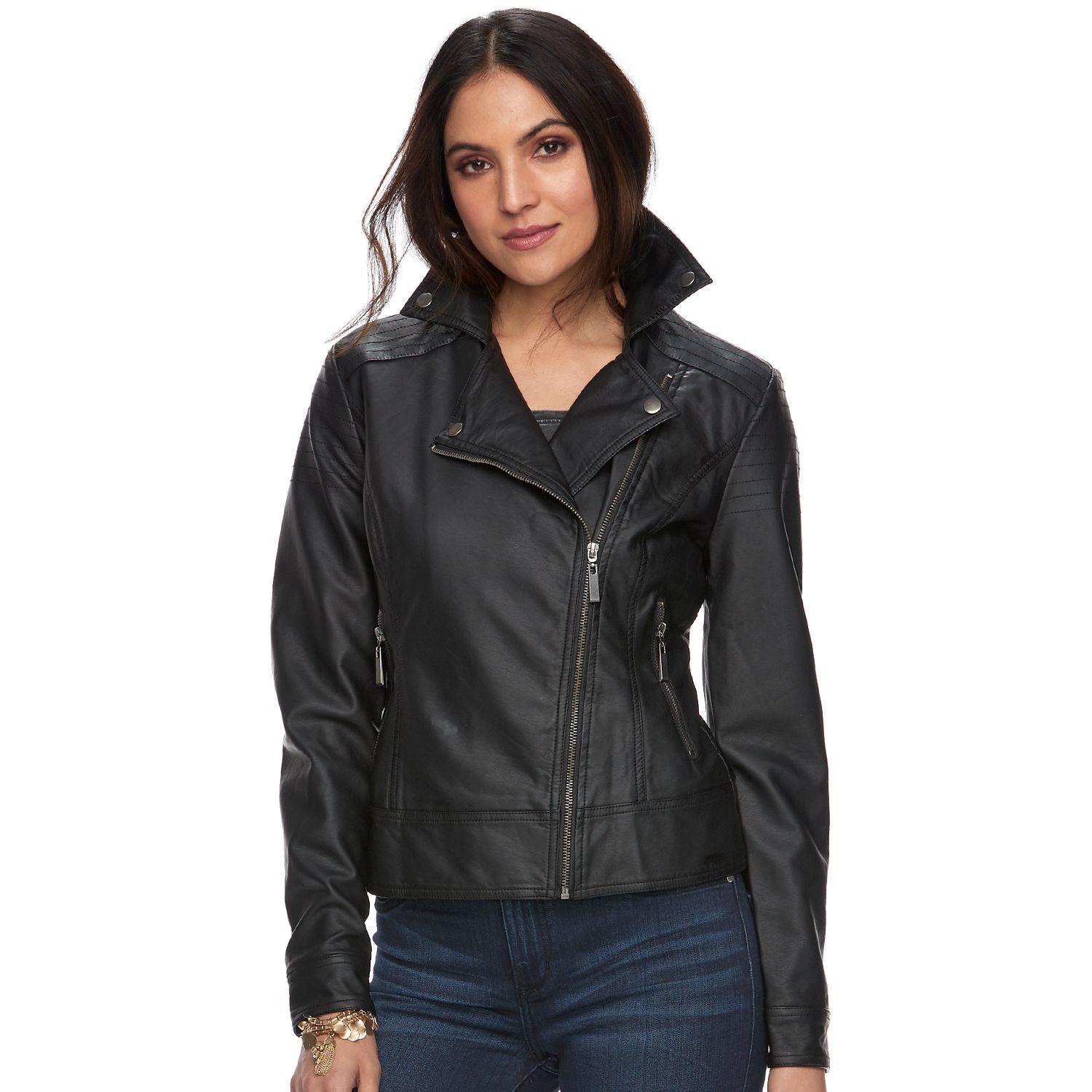 kohl's levi's faux leather jacket