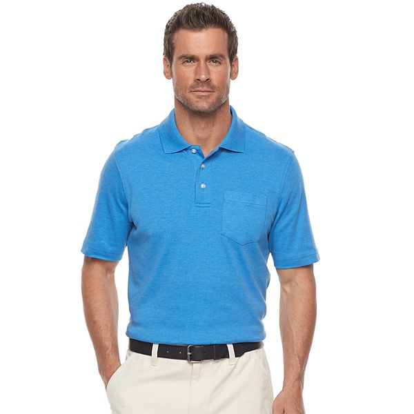 Men's Croft & Barrow® Classic-Fit Easy-Care Interlock Pocket Polo