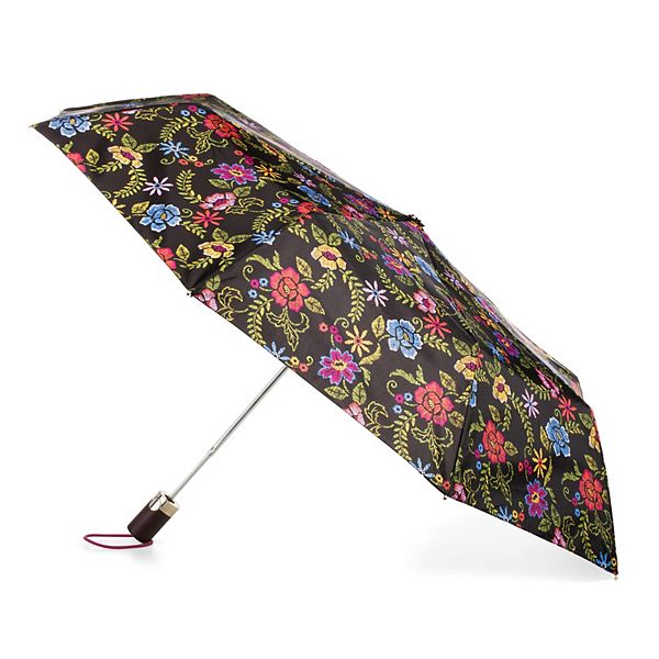 3 Section totes Supermini Photographic Floral Print Umbrella 
