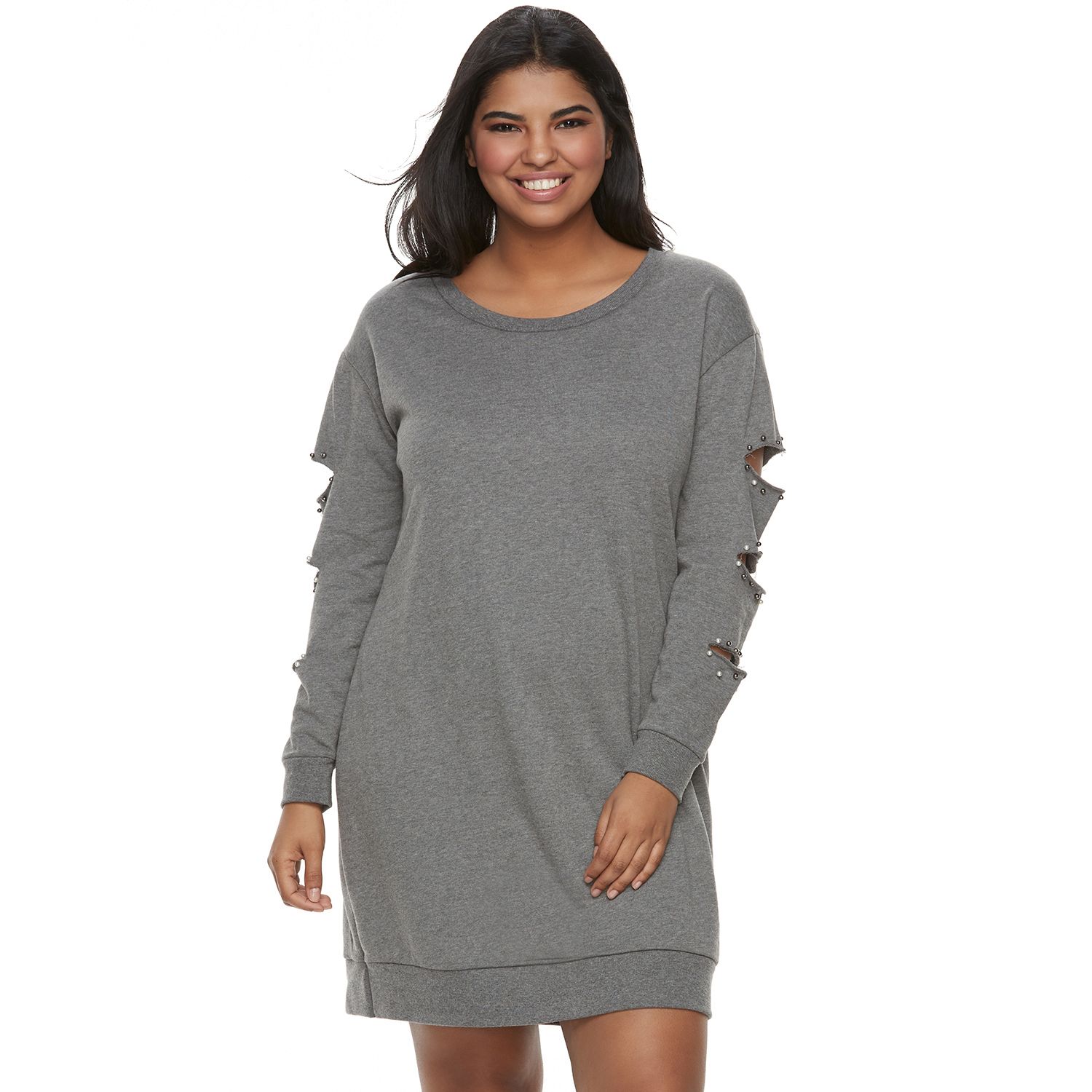 sweatshirt dress plus