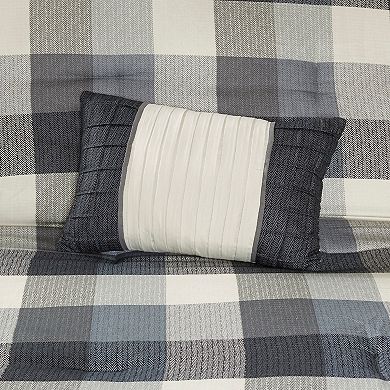Madison Park Pioneer 7-piece Plaid Comforter Set 