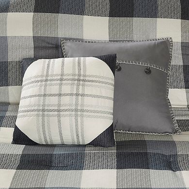 Madison Park Pioneer 7-piece Plaid Comforter Set