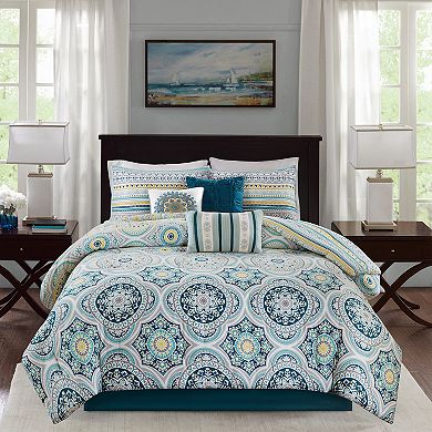 Madison Park Delta 7-piece Printed Comforter Set 