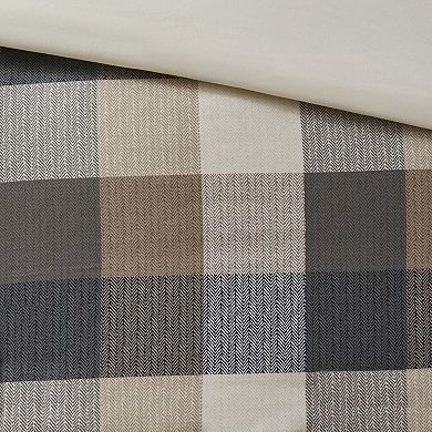Madison Park Pioneer 6-piece Plaid Duvet Cover Set