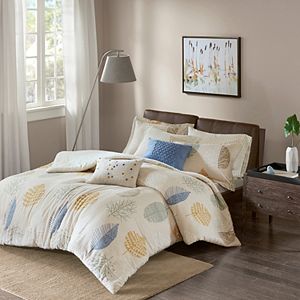 Madison Park Lina Flannel Duvet Cover Set