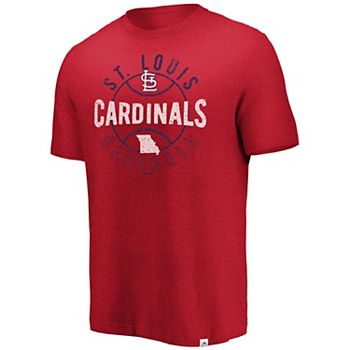 Men's Majestic St. Louis Cardinals State Tee