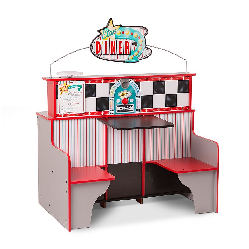 49990546 Melissa & Doug Star Diner Restaurant, Multicolor sku 49990546