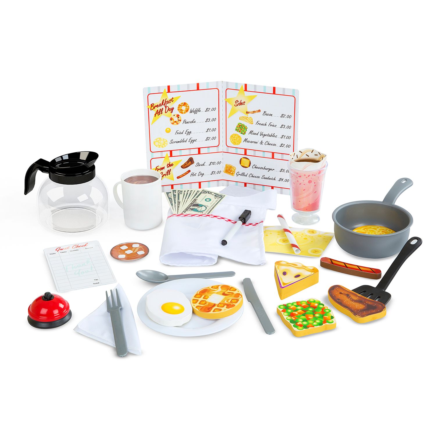 melissa and doug kitchen food sets