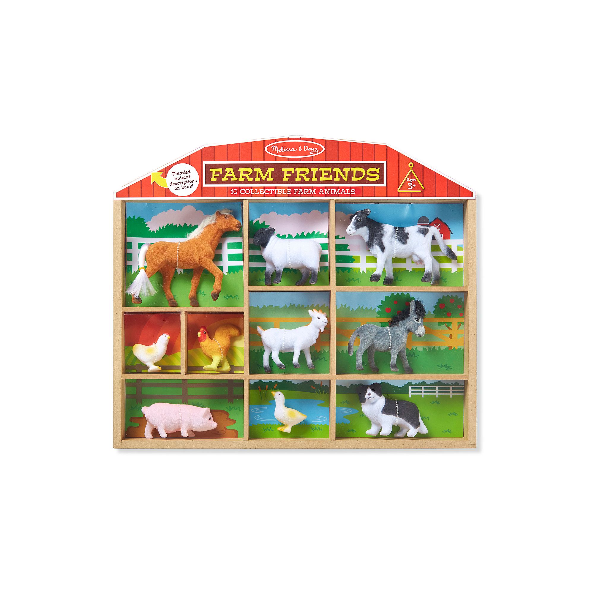 Melissa & Doug Farm Friend Collectibles, Multicolor