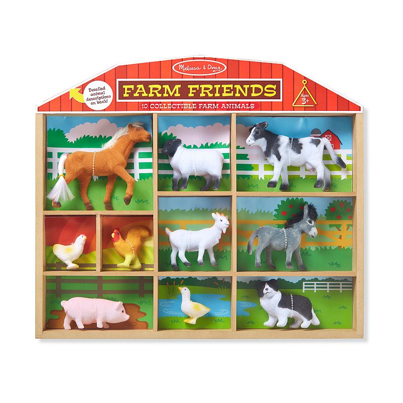 Melissa & Doug Farm Friend Collectibles, Multicolor