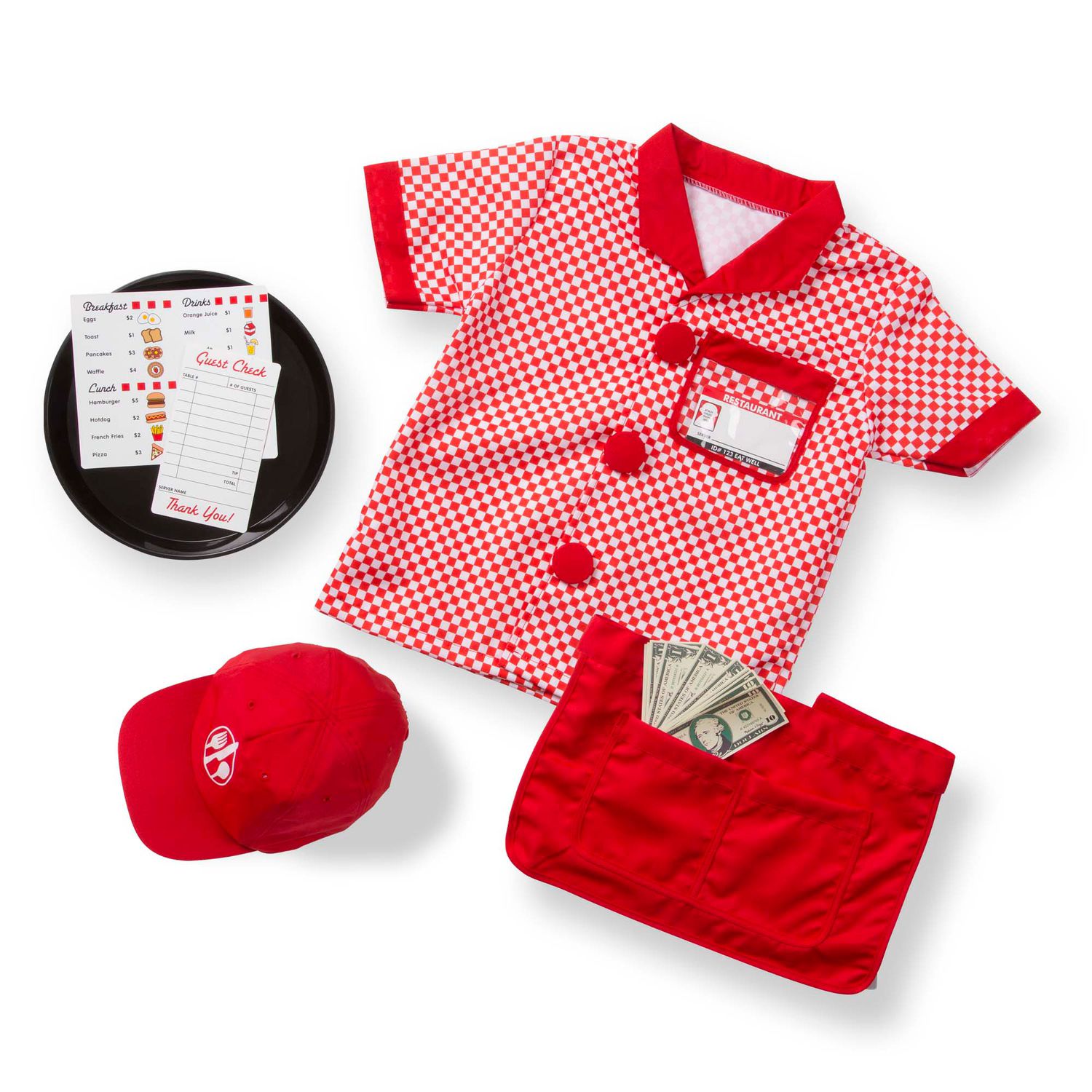 melissa and doug waitress outfit