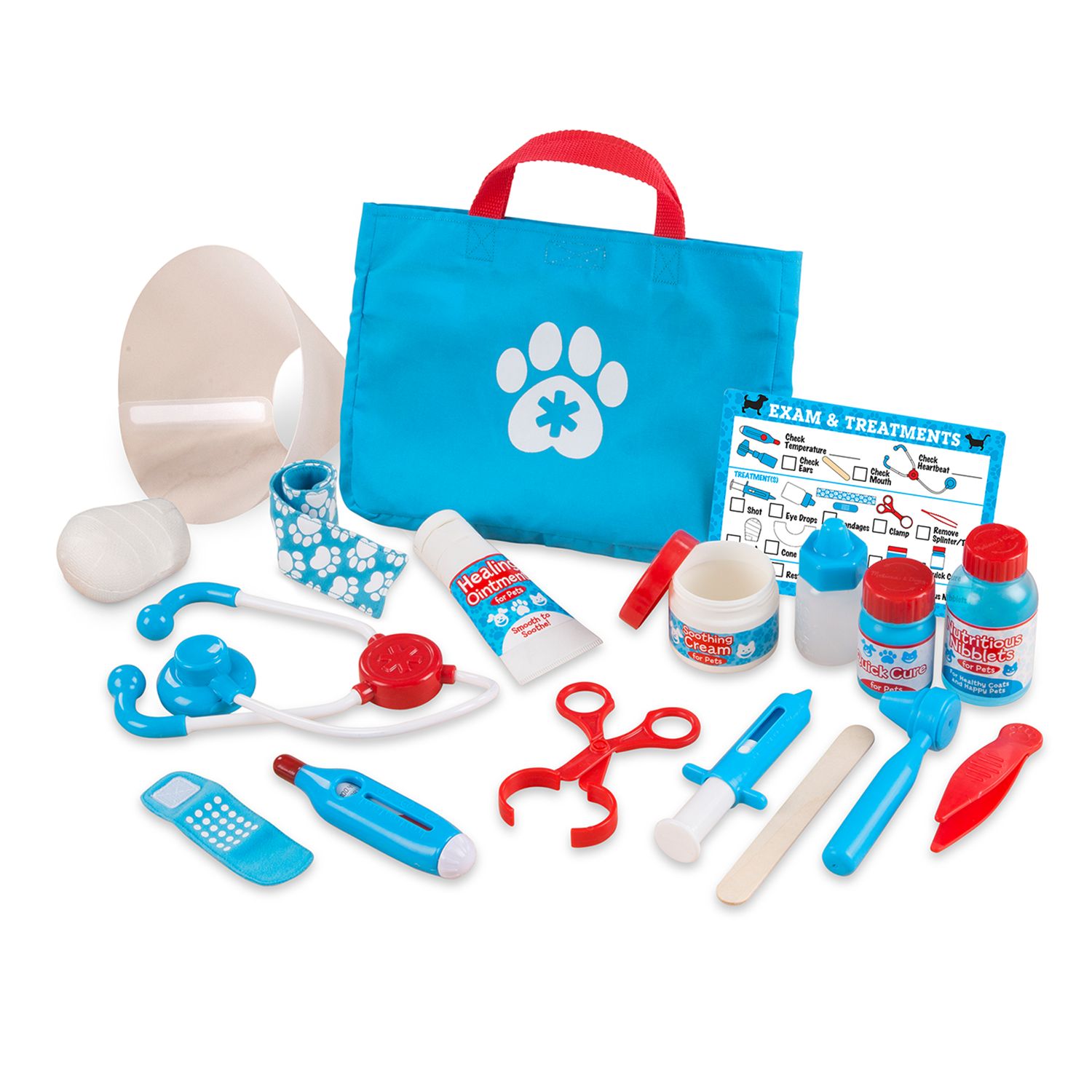 melissa and doug examine and treat pet vet