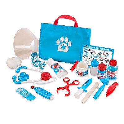 Melissa Doug Examine Treat Pet Vet Set