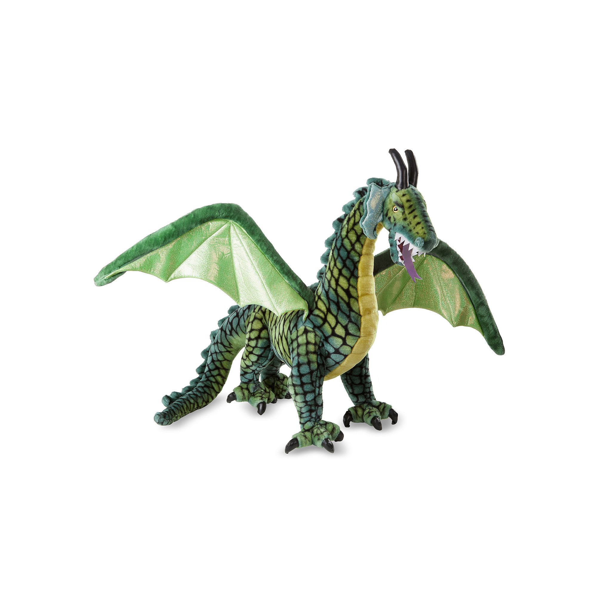 Melissa & Doug Winged Dragon Plush, Multicolor
