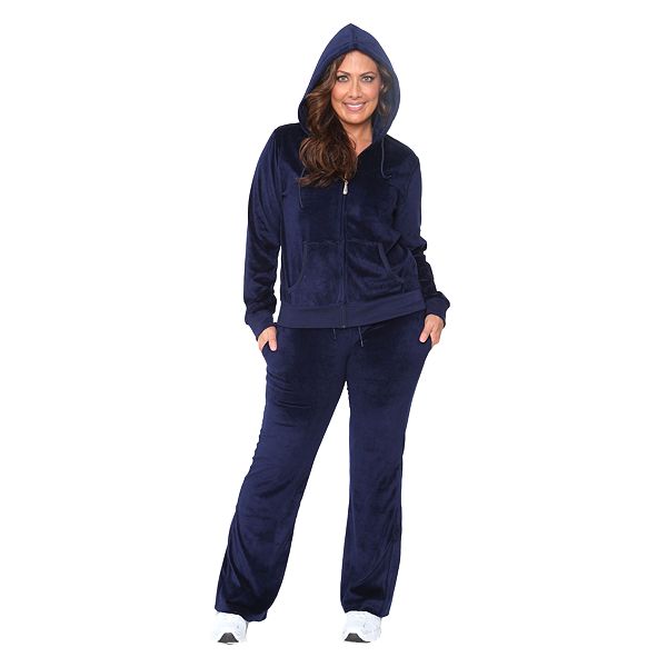 Velour best sale tracksuit kohls