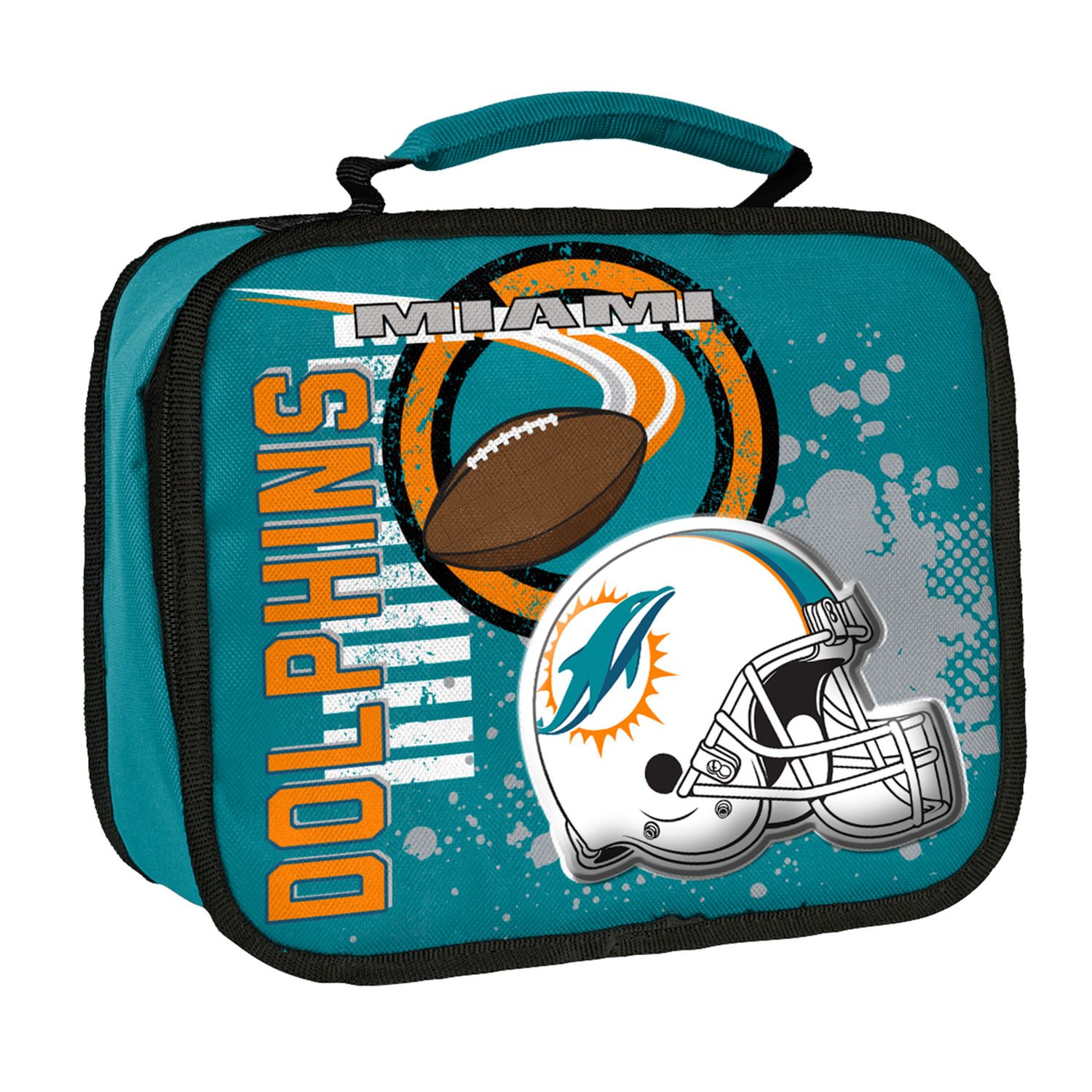 miami dolphins lunch bag