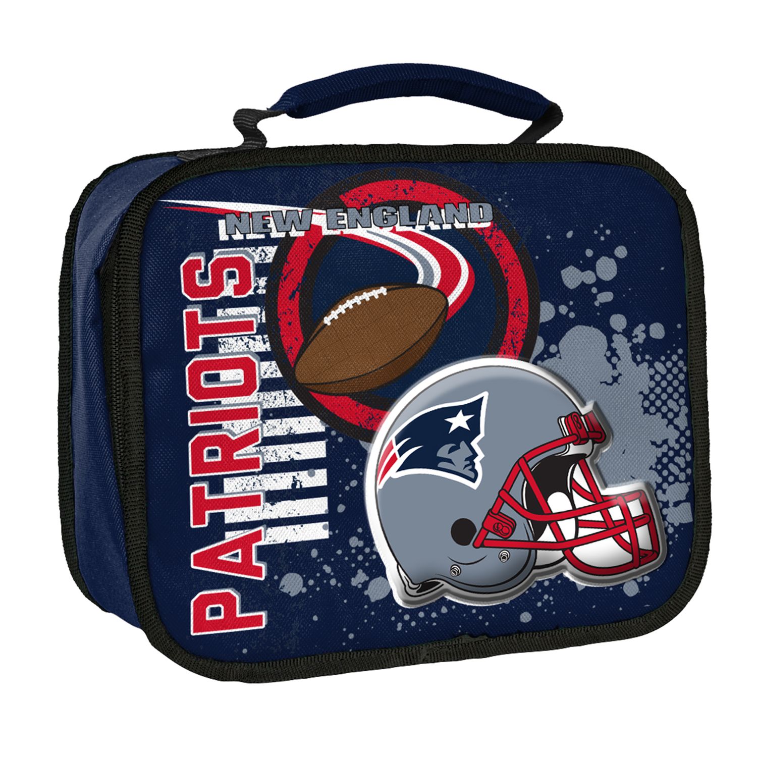 patriots lunch bag