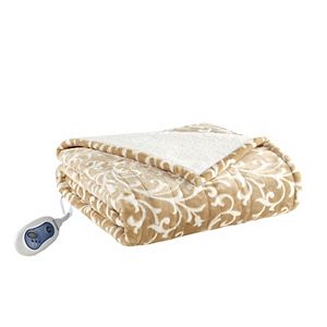 Beautyrest Adelynn Heated Snuggle Wrap Throw!