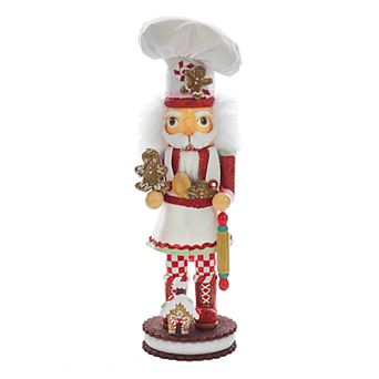 Kurt Adler Hollywood Nutcrackers Chef Christmas Floor Decor