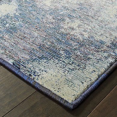 StyleHaven Easton Azul Haze Abstract Rug