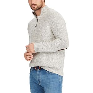 Big & Tall Chaps Classic-Fit Quarter-Zip Pullover Sweater