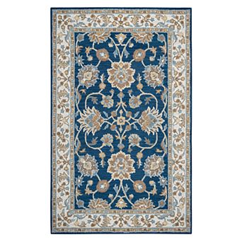 Rizzy Home Ashlyn Framed Floral II Wool Rug