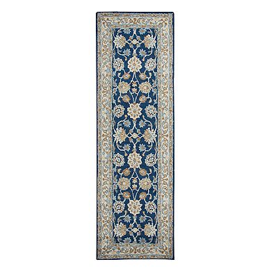 Rizzy Home Ashlyn Framed Floral II Wool Rug