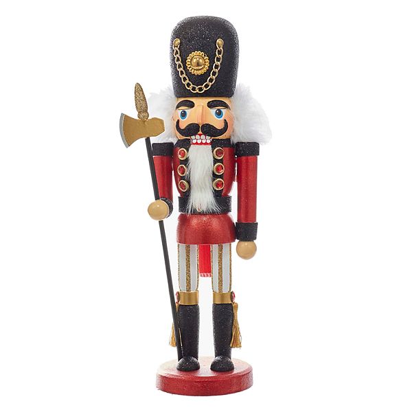 Kurt Adler Hollywood Nutcrackers Red Soldier Christmas Floor Decor