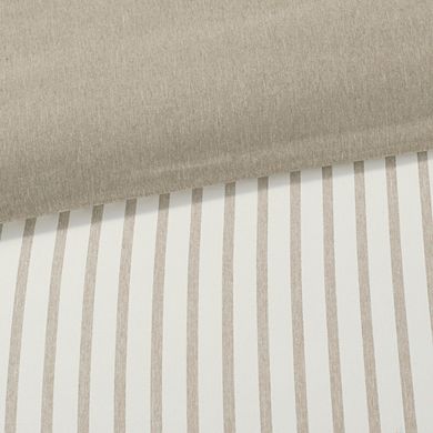 Madison Park Essentials Hayden Reversible Stripe Duvet Cover Set