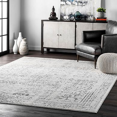 nuLOOM Vintage Arlena Floral Rug