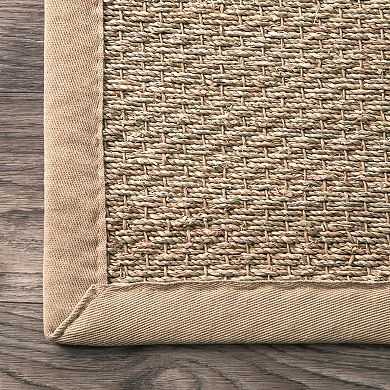 nuLOOM Elijah Seagrass Striped Rug