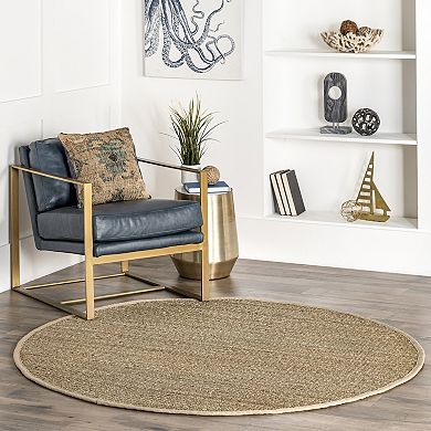 nuLOOM Elijah Seagrass Striped Rug