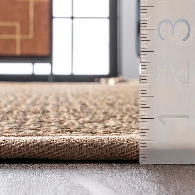 nuLOOM Elijah Seagrass Striped Rug