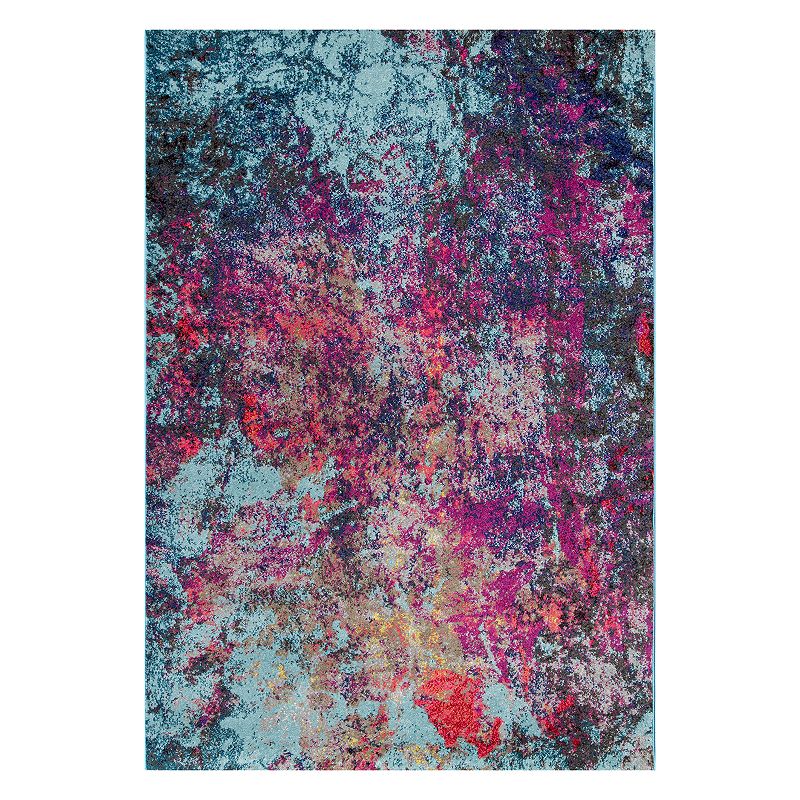 nuLOOM Reva Abstract Rug, Multi, 5X8 Ft