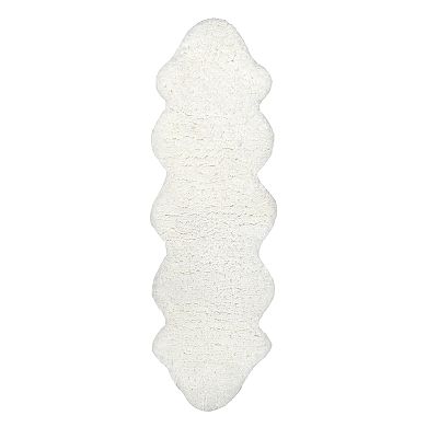 nuLOOM Faux Sheepskin Solid Shag Rug