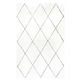 nuLOOM Ombre Abstract Shag Rug