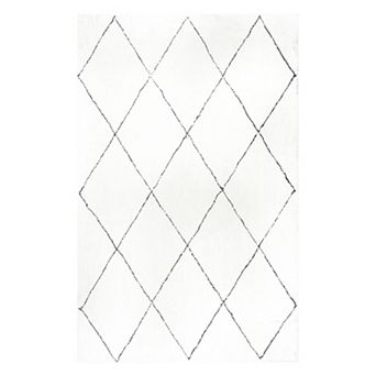 nuLOOM Ombre Abstract Shag Rug