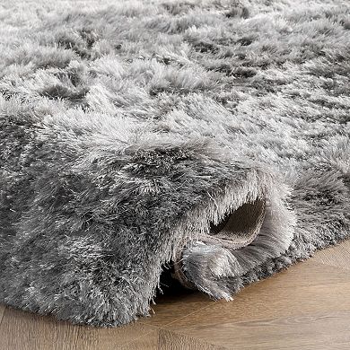 nuLOOM Latonia Silken Solid Shag Rug