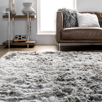 nuLOOM Latonia Silken Solid Shag Rug