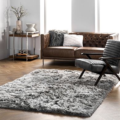 nuLOOM Latonia Silken Solid Shag Rug