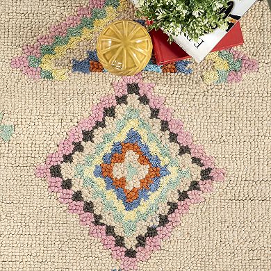 nuLOOM Belini Geometric Wool Blend Rug