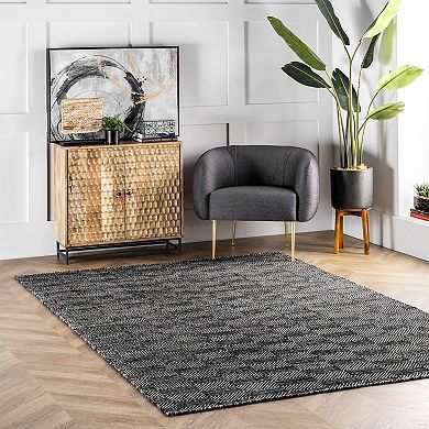 nuLOOM Ago Geometric Wool Rug