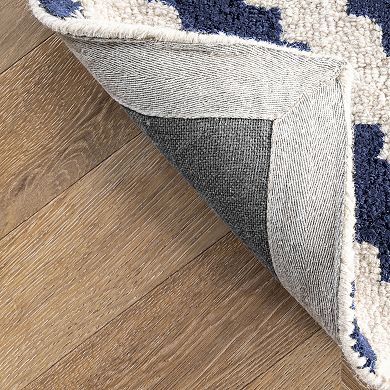 nuLOOM Kellee Geometric Wool Rug