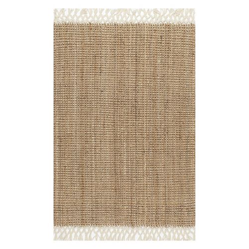 nuLOOM Raleigh Solid Jute Blend Rug