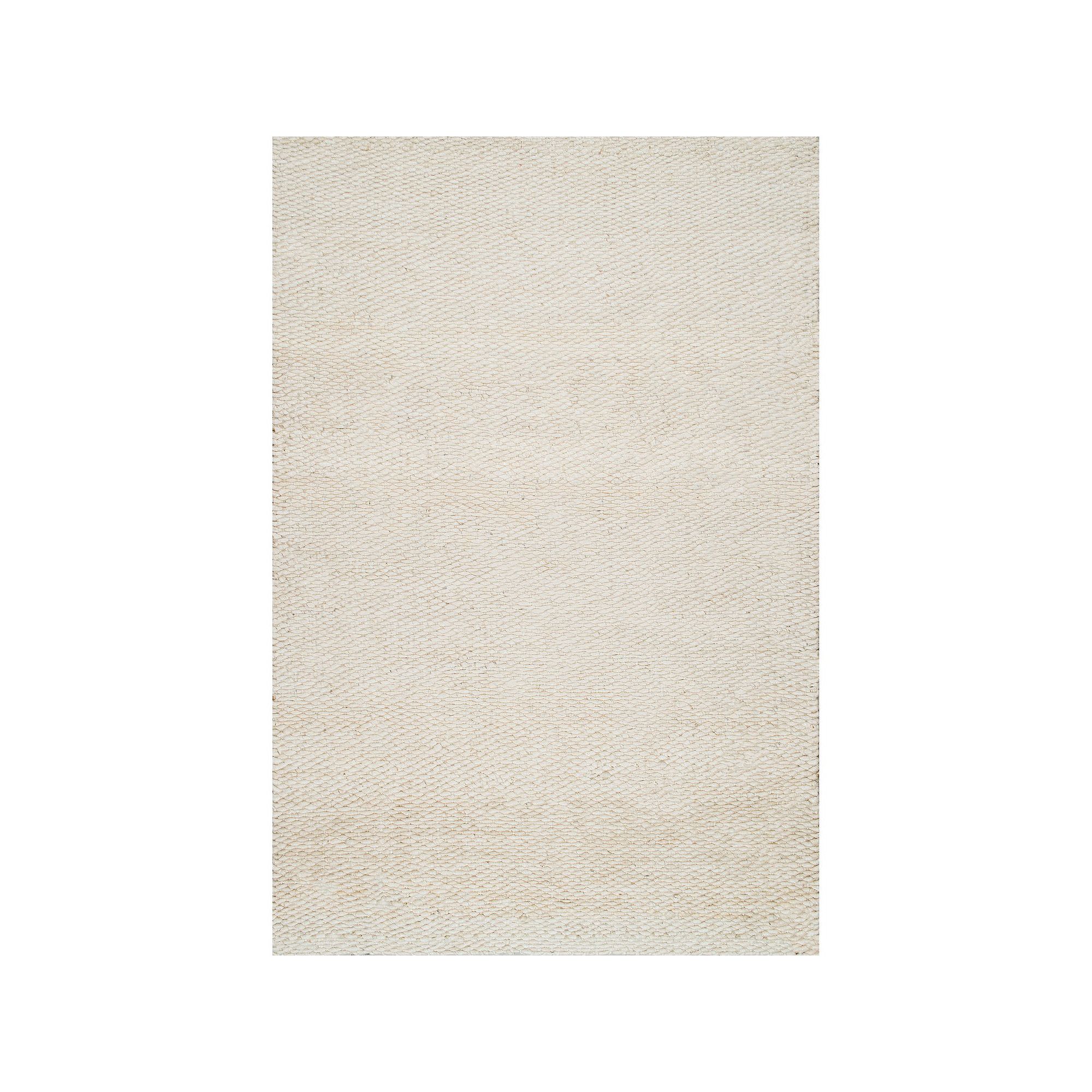 nuLOOM Hailey Solid Jute Rug, Bleached