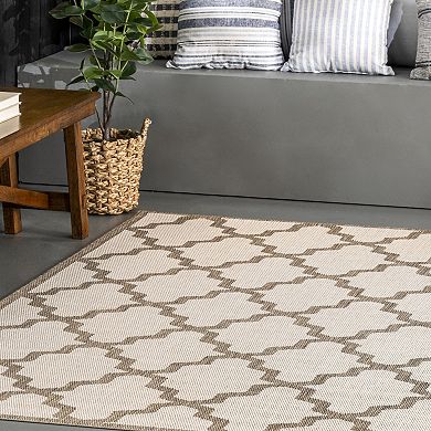 nuLOOM Gina Moroccan Trellis Indoor Outdoor Rug