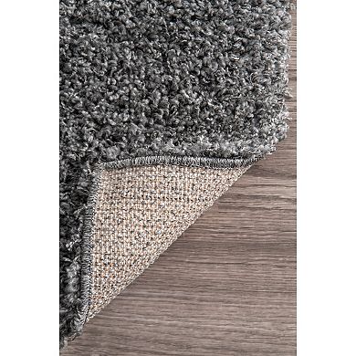 nuLOOM Marleen Solid Shag Rug